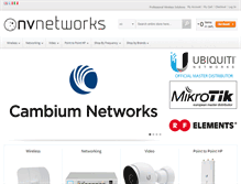 Tablet Screenshot of nv-networks.com